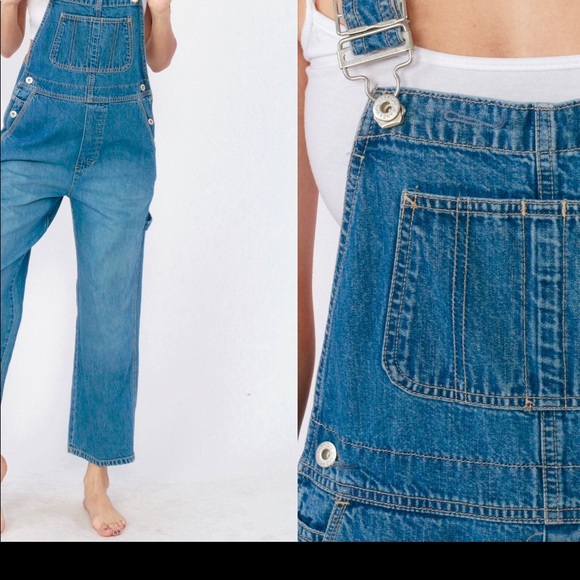 GAP Denim - ☮️ Gap Denim Jean Overalls Vintage Size Small